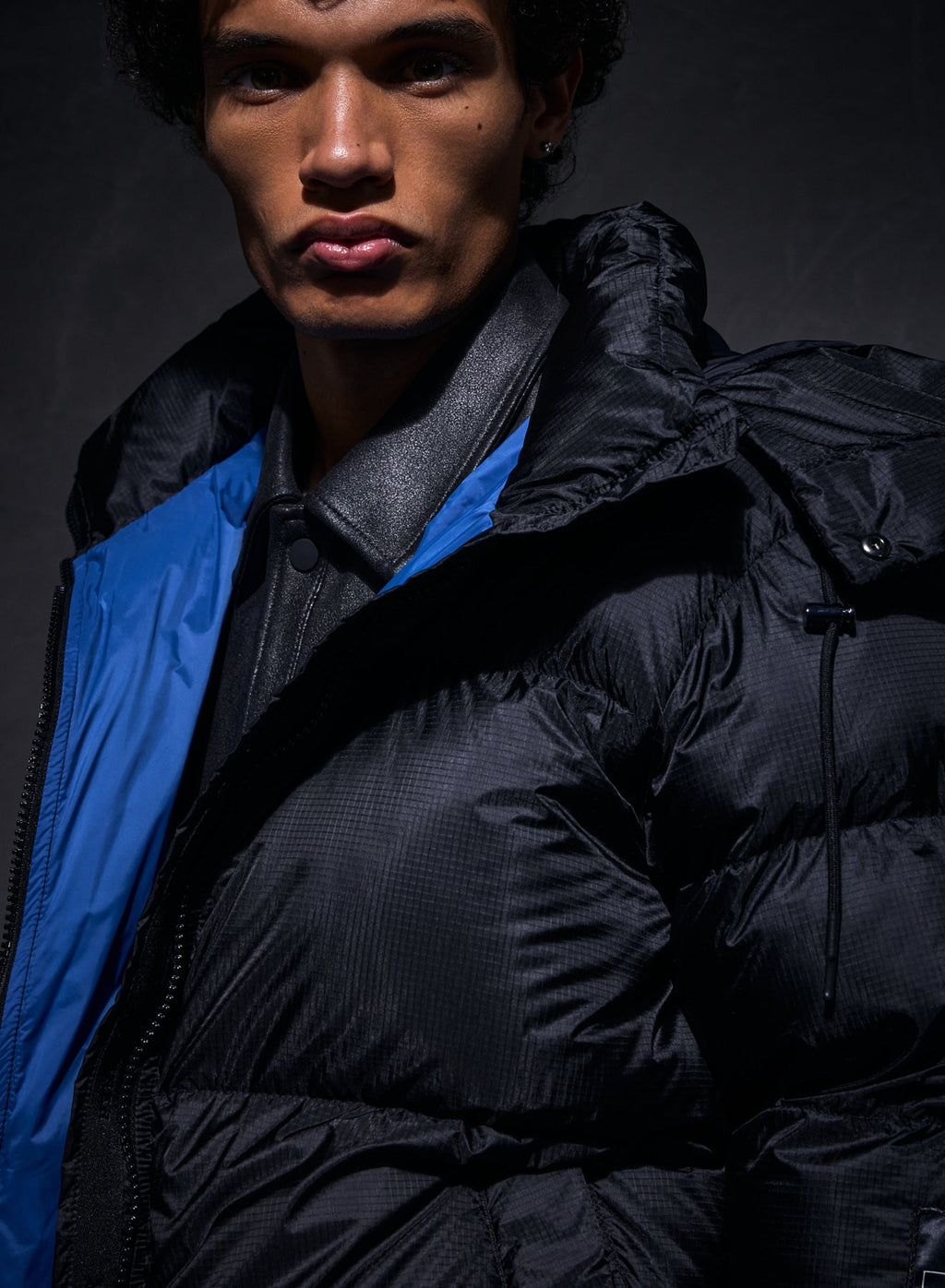 Doudoune unisexe Shift Hooded Ripstop Pyrenex x Wildside noire