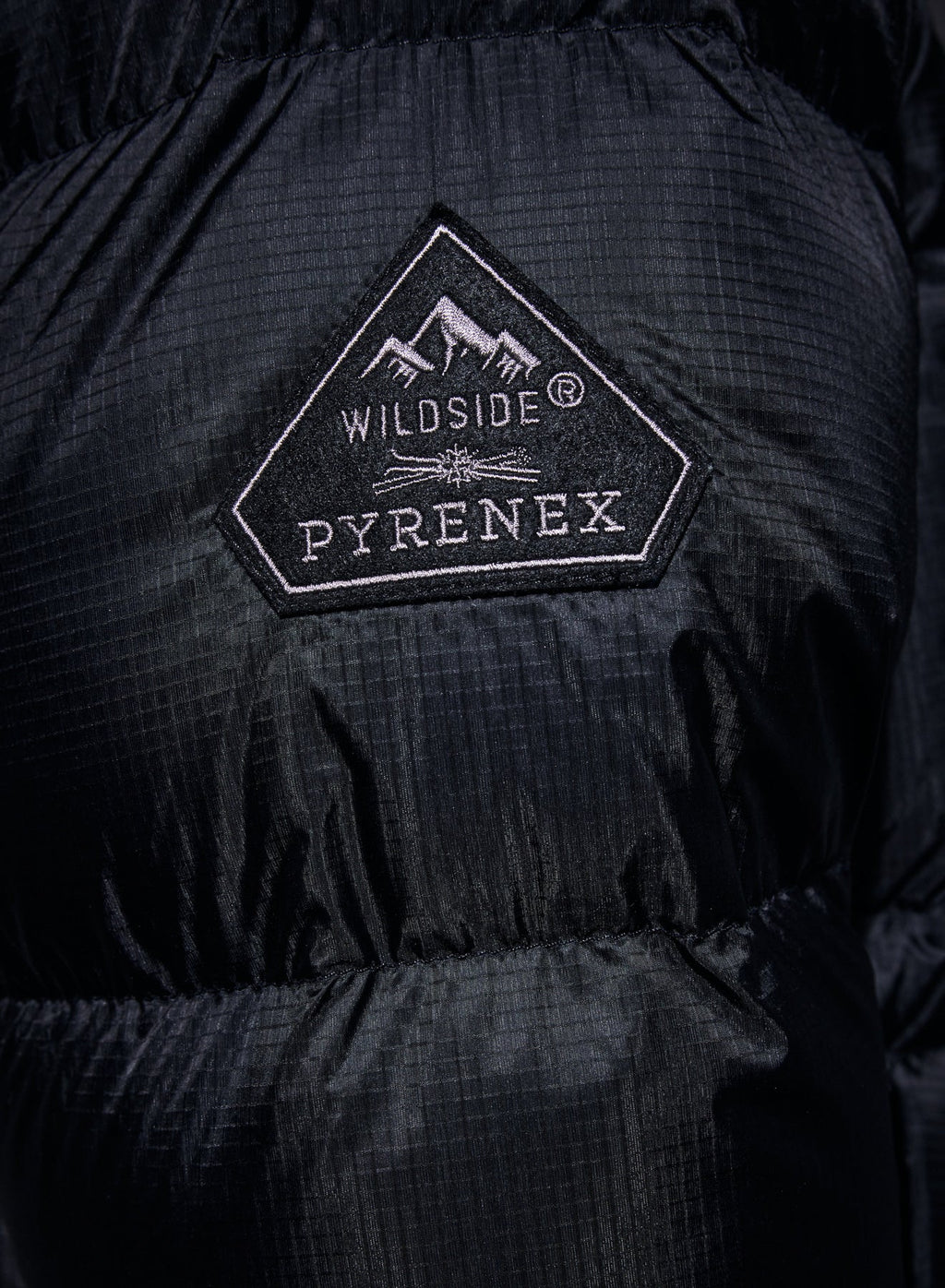 Doudoune unisexe Shift Hooded Ripstop Pyrenex x Wildside noire