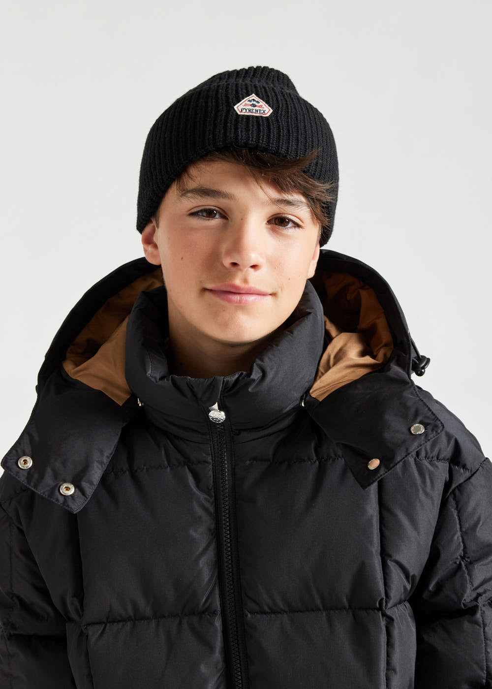 Doudoune à capuche enfant Pyrenex Alma Black