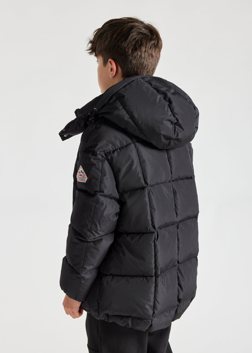 Doudoune à capuche enfant Pyrenex Alma Black