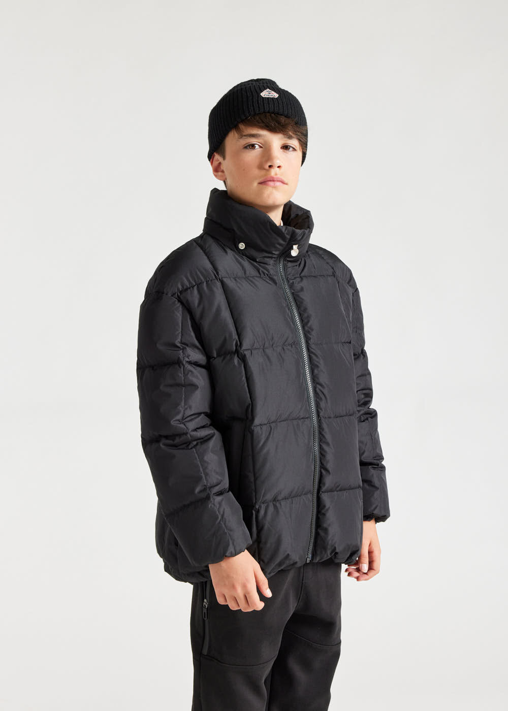 Doudoune à capuche enfant Pyrenex Alma Black