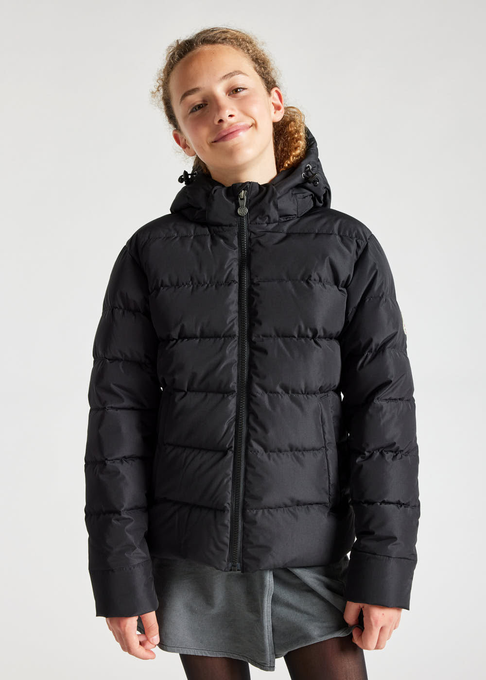 Doudoune à capuche enfant Pyrenex Spoutnic Black