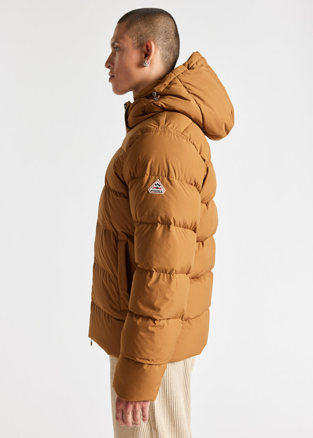 Doudoune à capuche amovible Pyrenex Spoutnic Terra