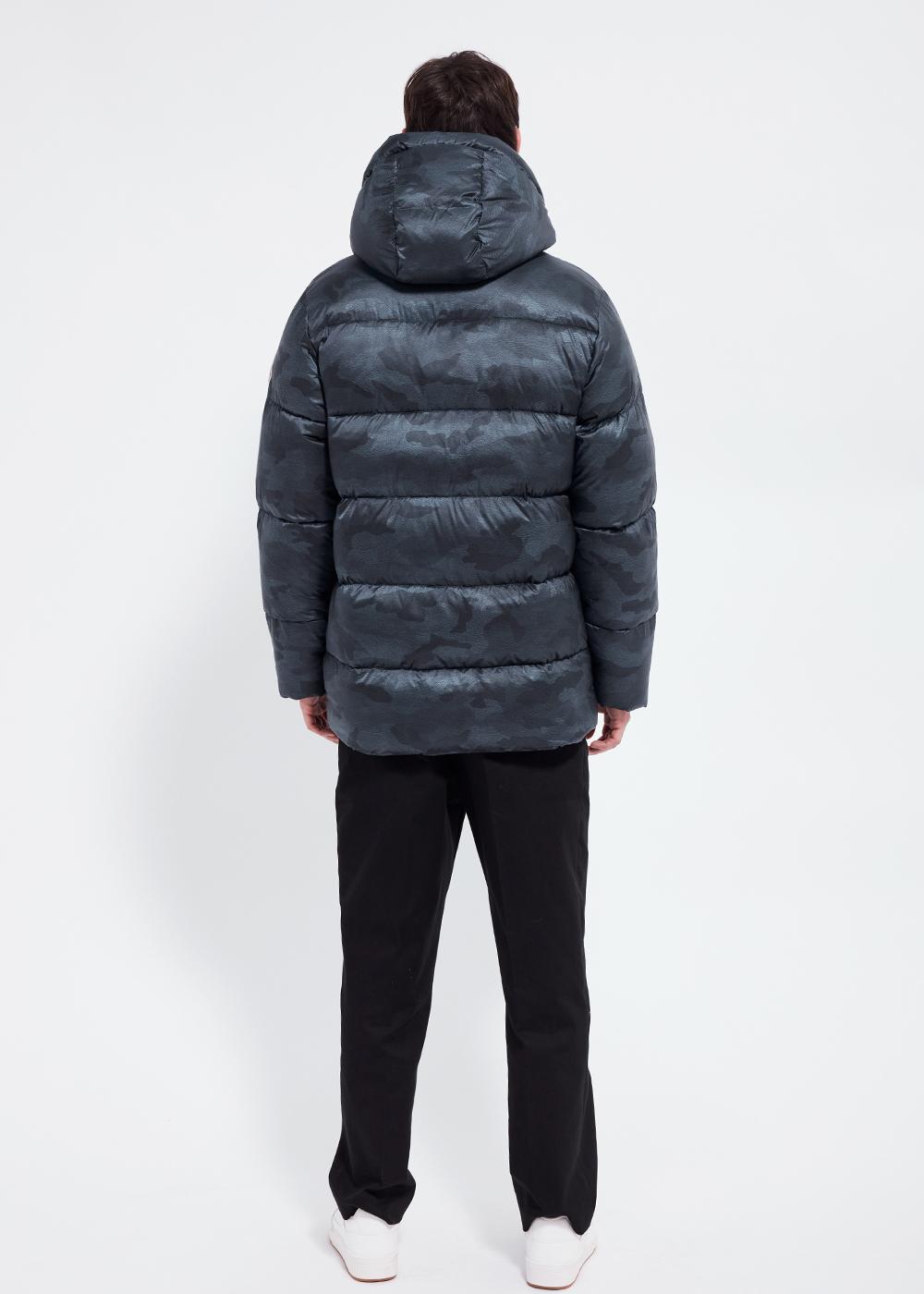 Doudoune homme Evolve Camo Camo blue print