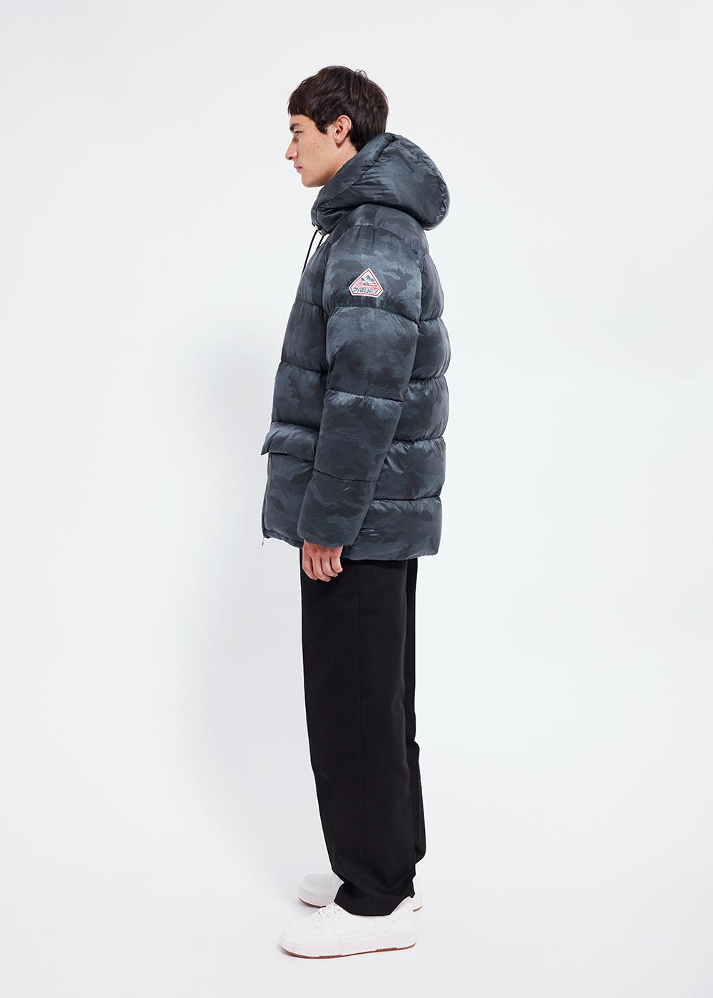 Doudoune homme Evolve Camo Camo blue print