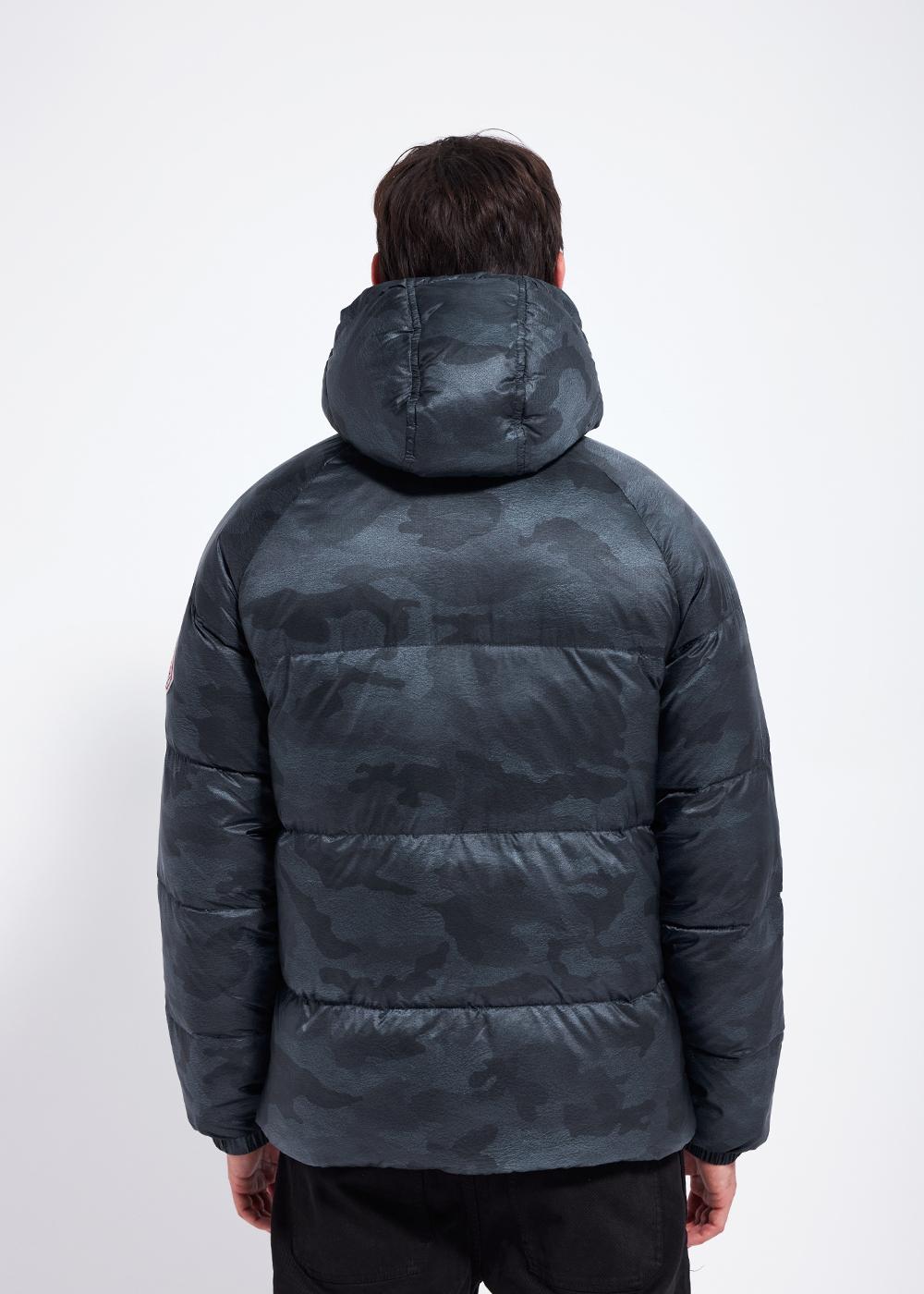 Doudoune Sten Camo Camo blue print