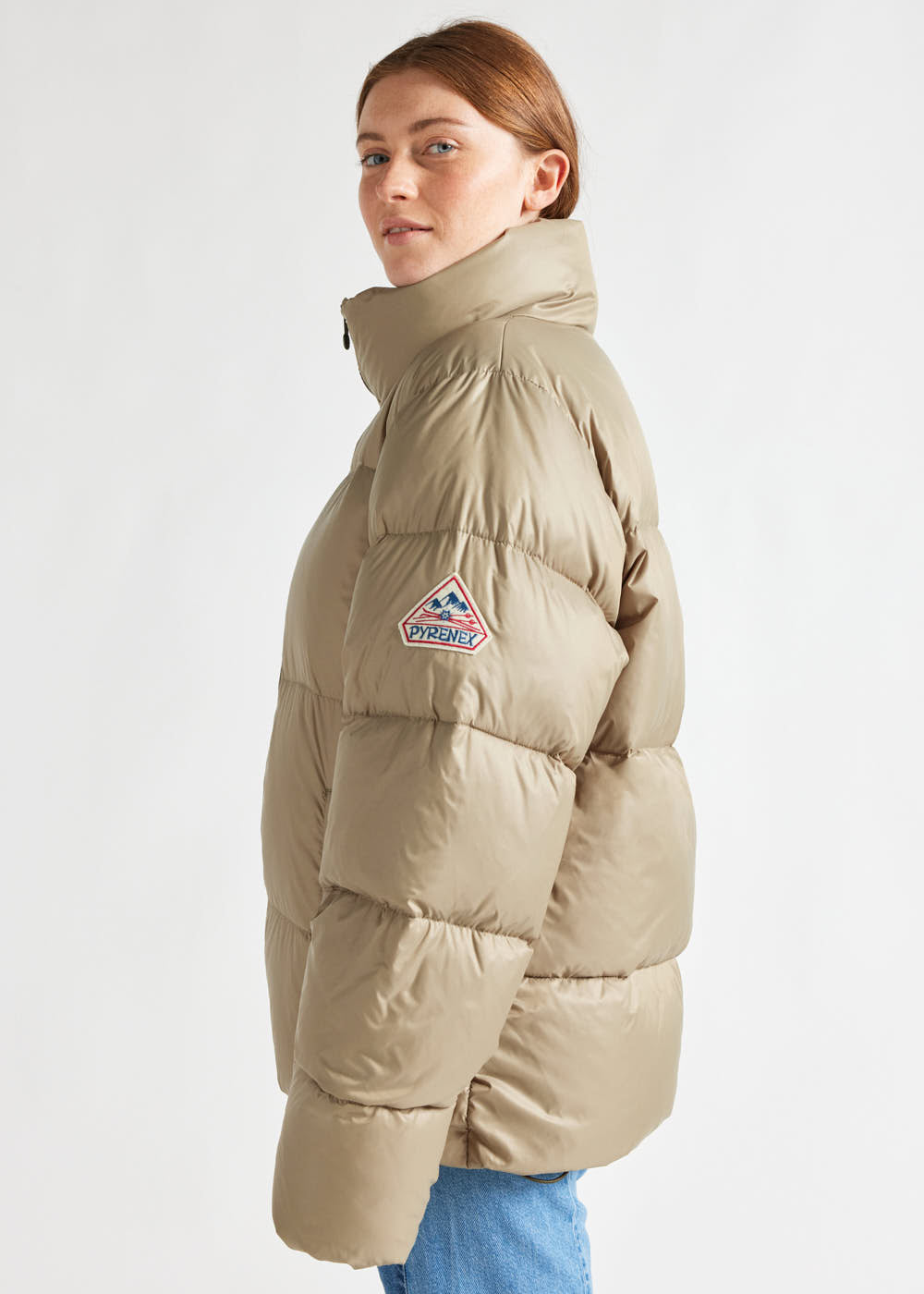 Doudoune duvet unisexe Pyrenex Shift en tissu mat Mermaid