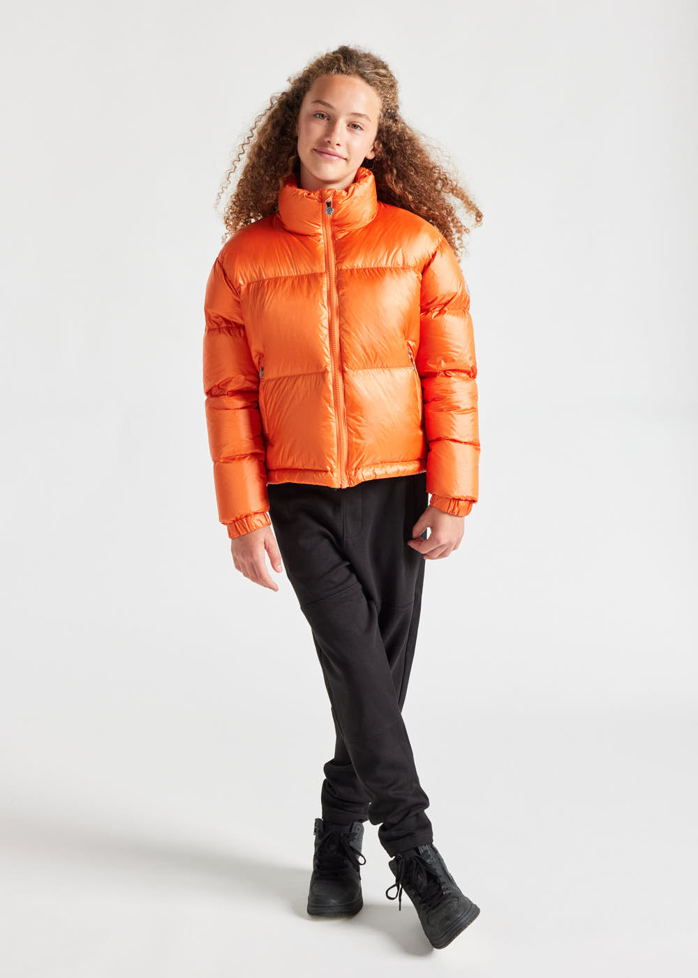 Doudoune brillante pour fille Pyrenex Goldin Clementine