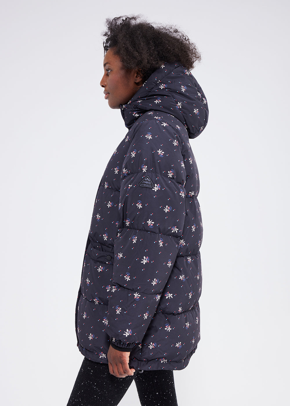 Doudoune Roseanna Getty Print charbon