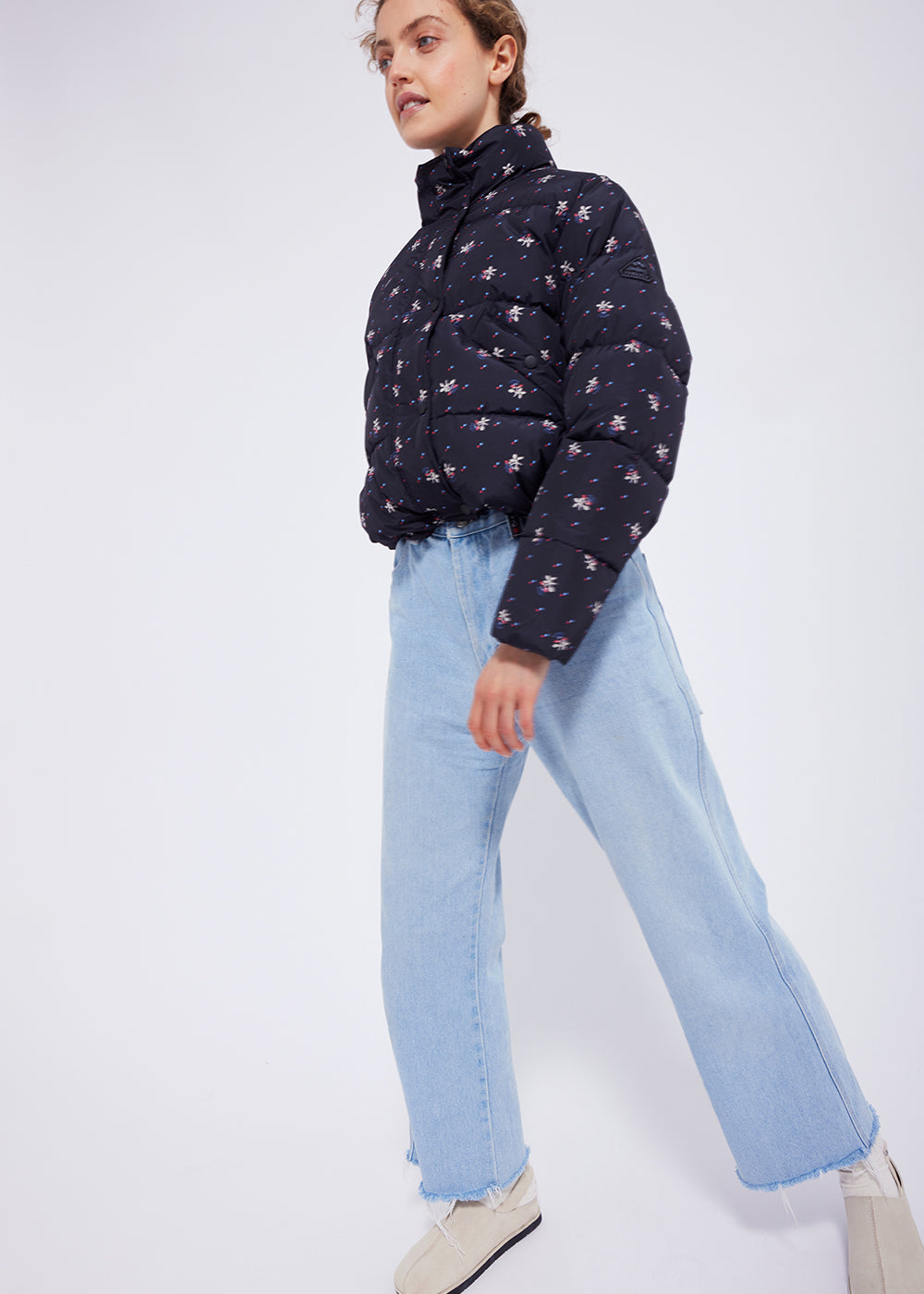 Doudoune Roseanna Lodge Print charbon