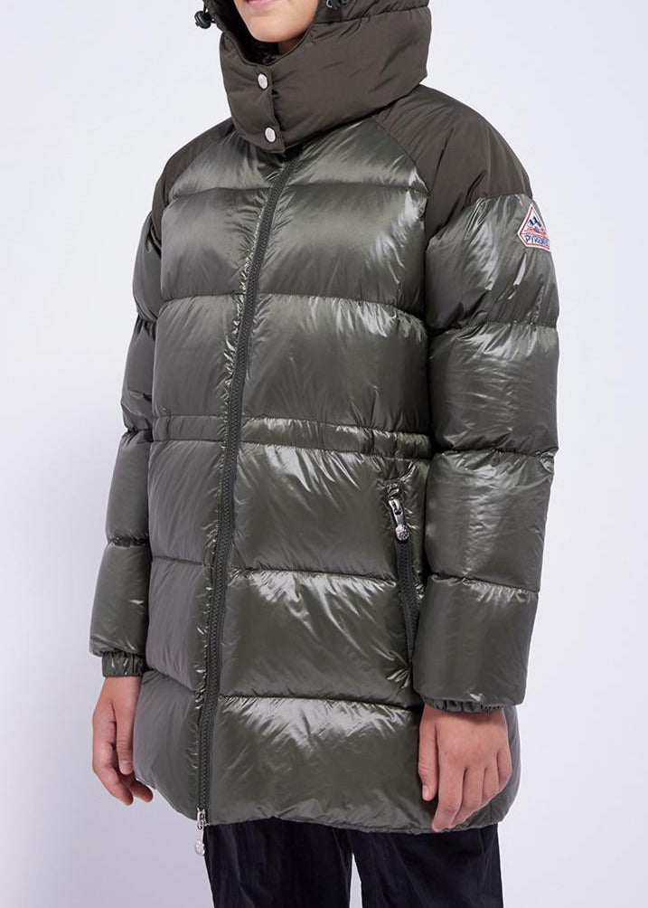 Doudoune fille Fusion Deep khaki