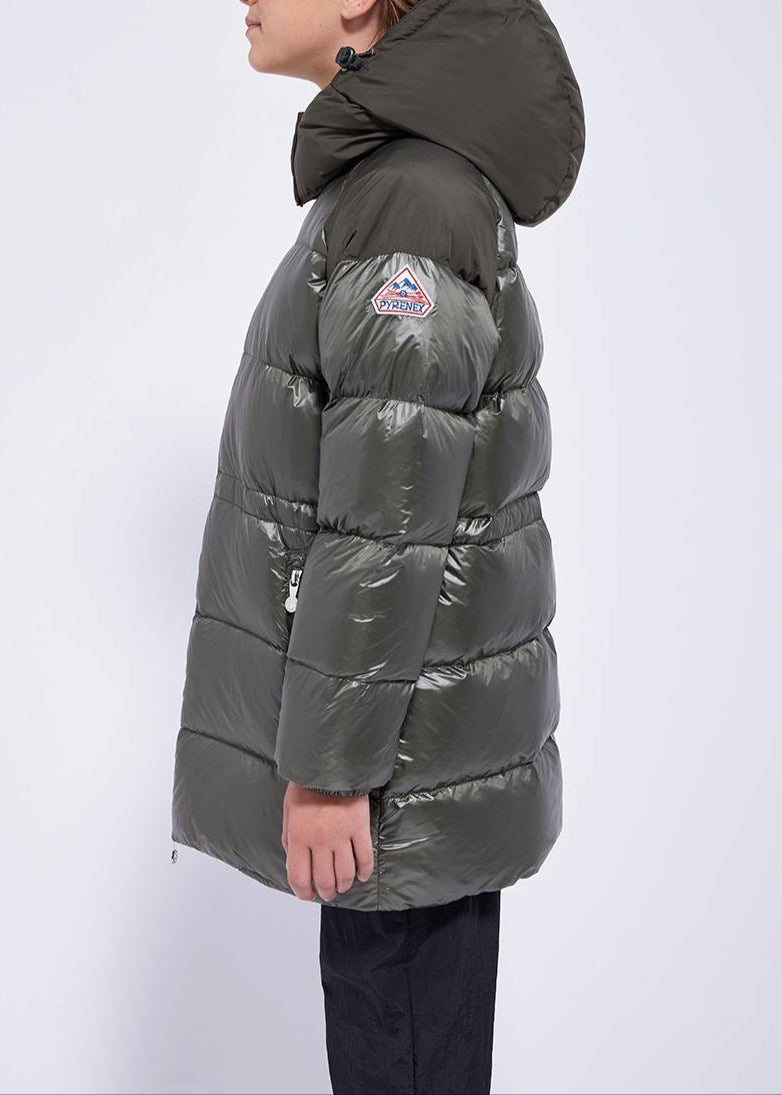 Doudoune fille Fusion Deep khaki