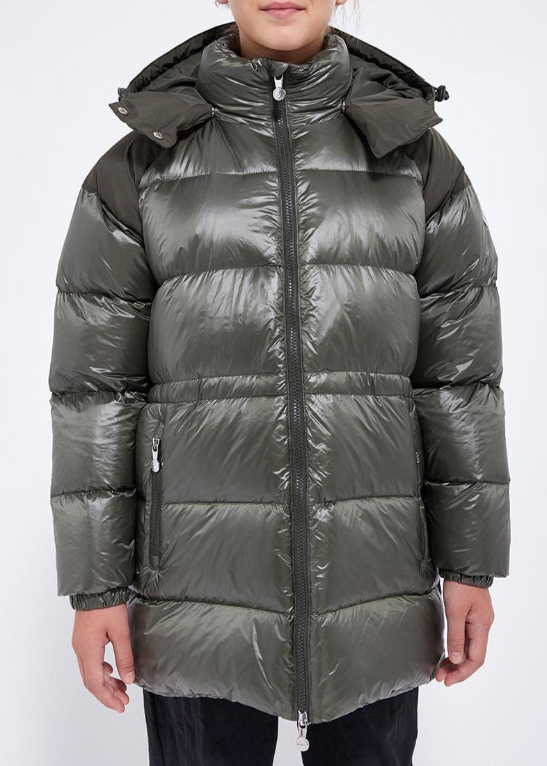 Doudoune fille Fusion Deep khaki