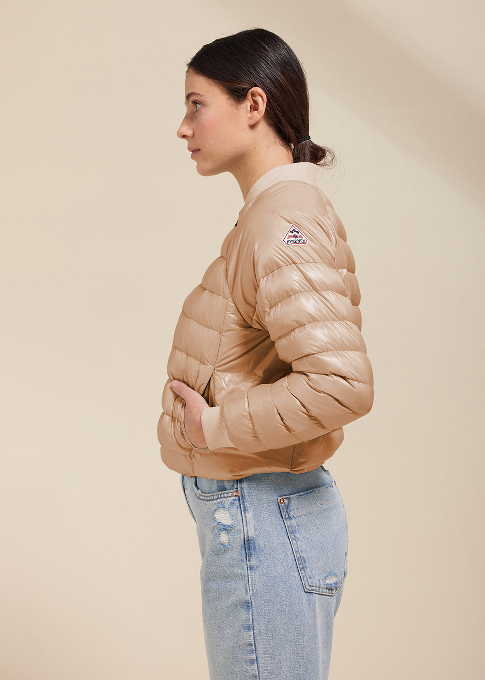 Doudoune femme Rosalie Cuban sand