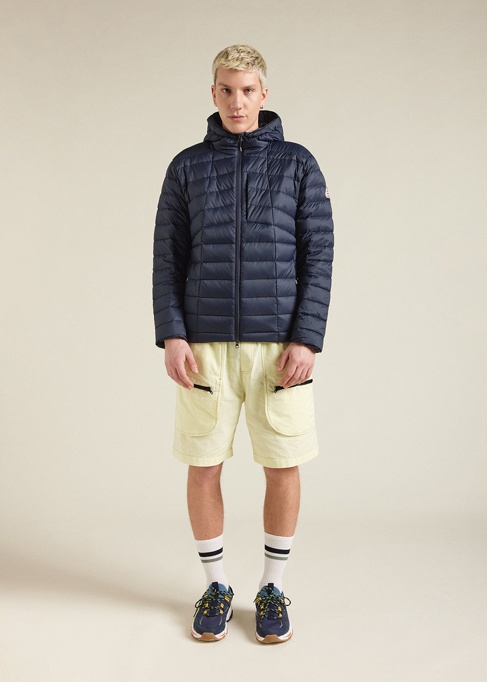 Doudoune légère à capuche homme Pyrenex Zenith Deep ink