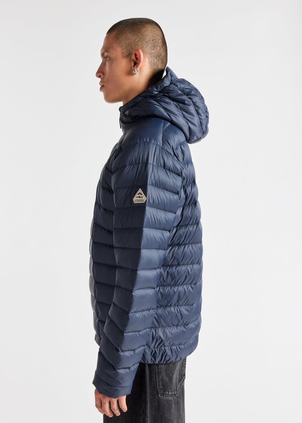 Doudoune légère à capuche homme Pyrenex Zenith Deep ink