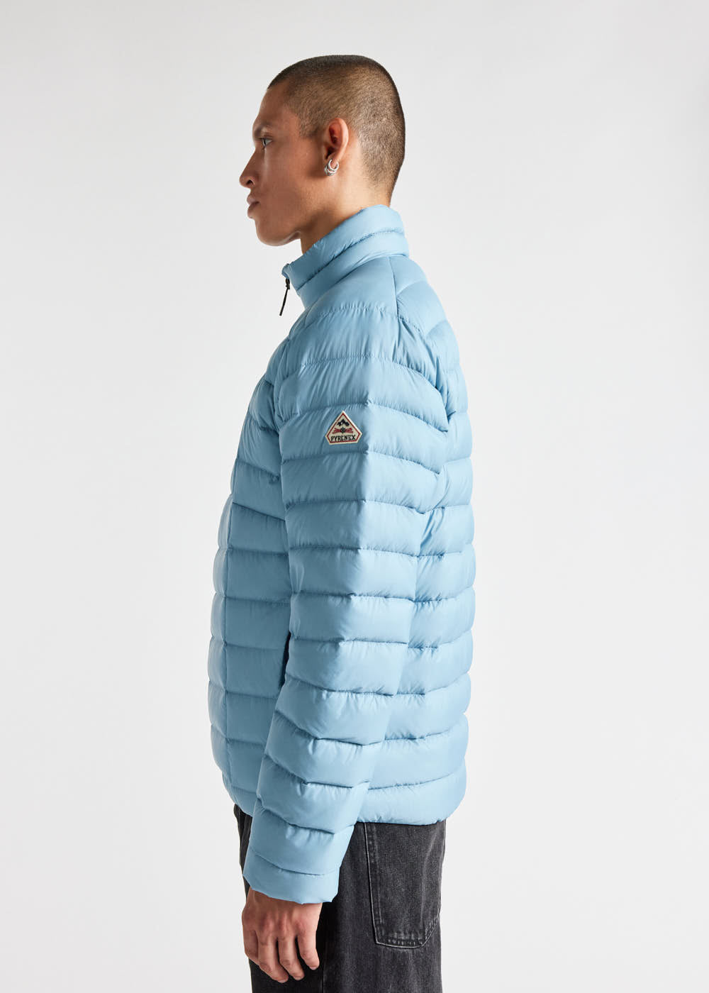 Doudoune légère et technique homme Pyrenex Zenith SC Dusty blue