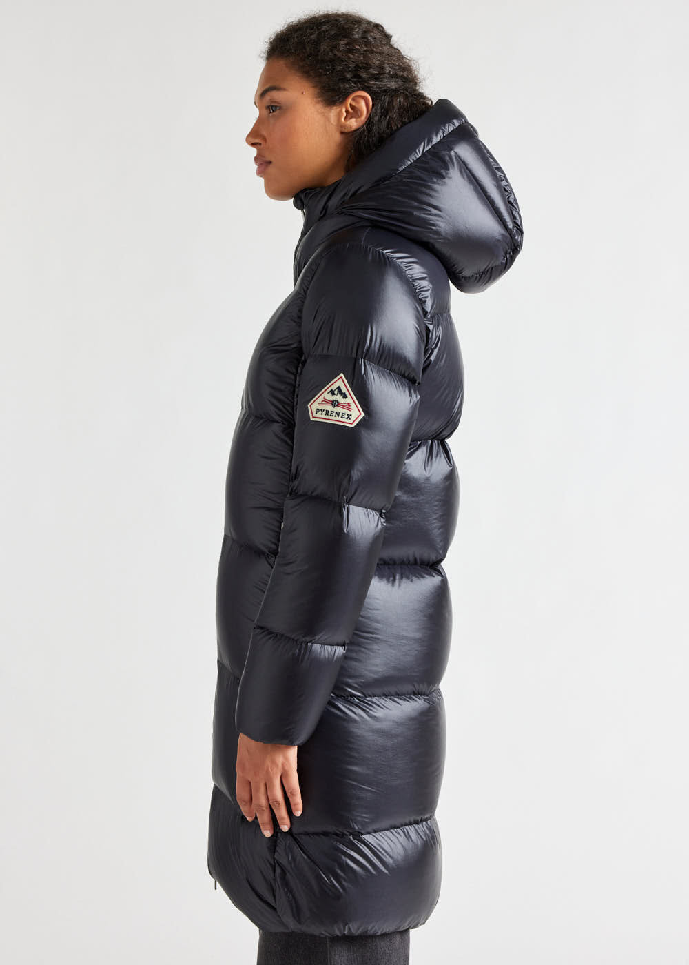 Doudoune longue femme Pyrenex Tamara Black