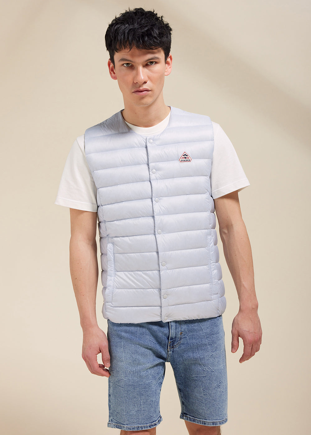 Gilet ultraléger pour homme Aero Arctic ice