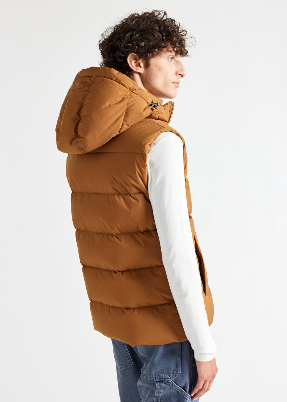 Doudoune sans-manche Pyrenex Spoutnic à capuche amovible Terra