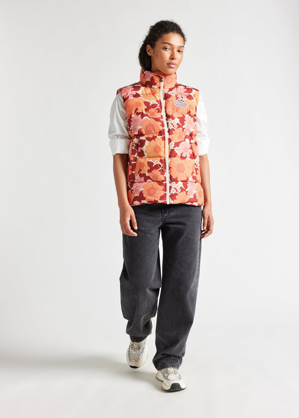 Doudoune sans-manche Pyrenex John imprimé floral Multi floral