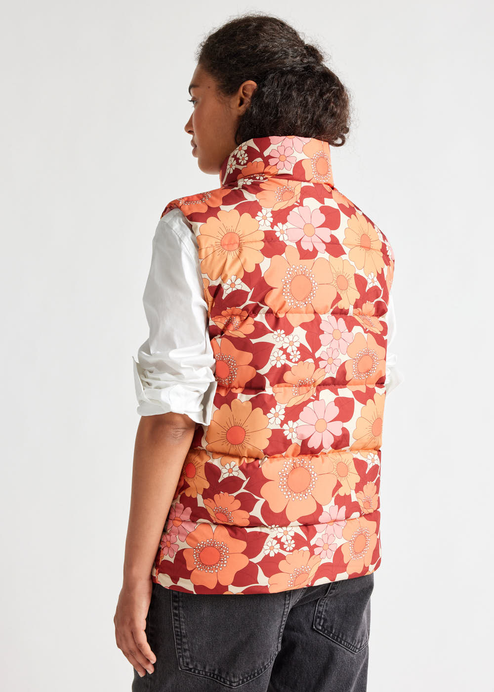 Doudoune sans-manche Pyrenex John imprimé floral Multi floral