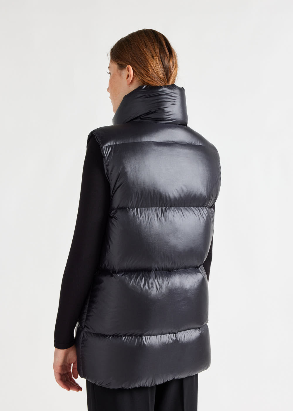 Doudoune sans-manche Barry en duvet naturel Black