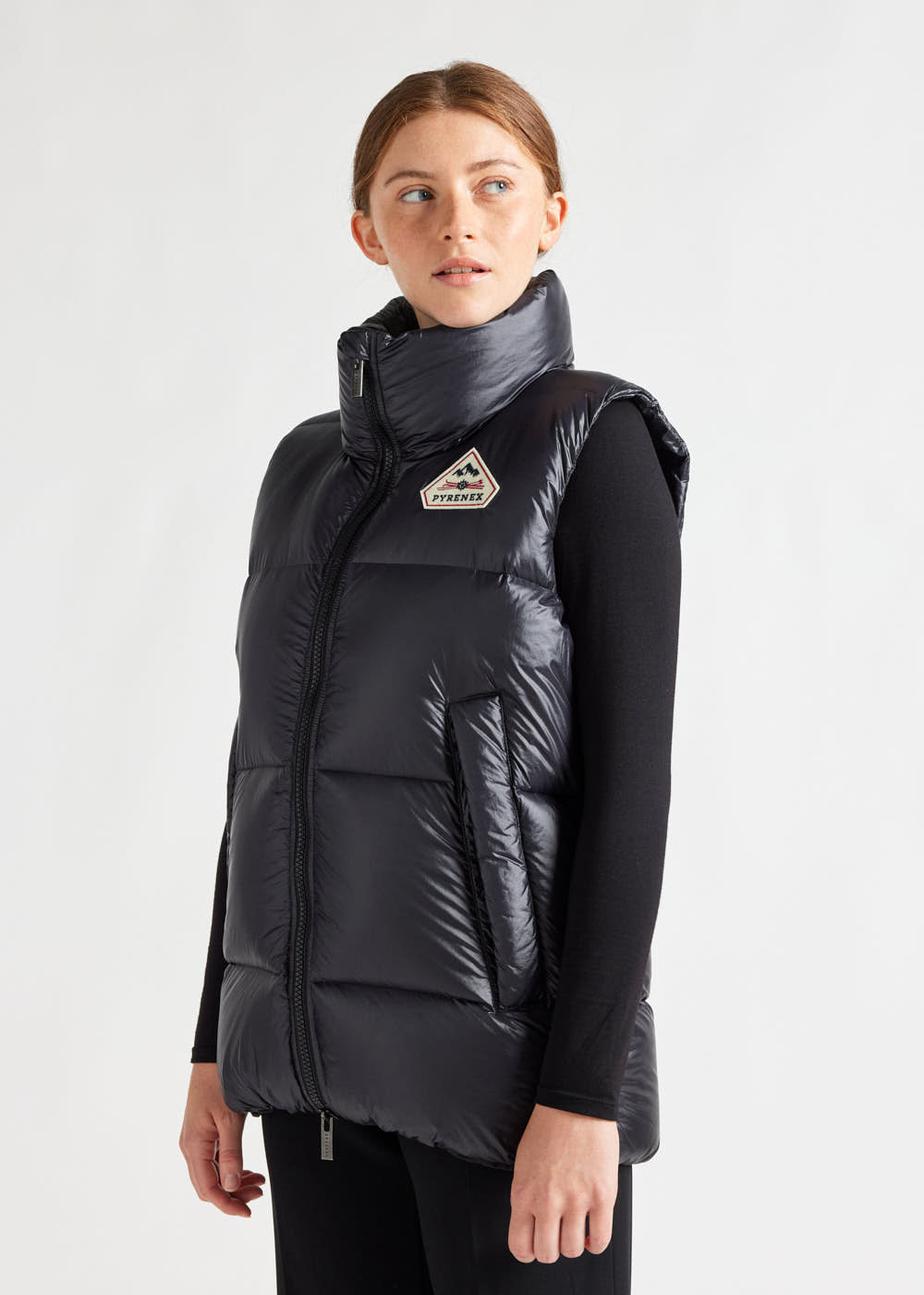 Doudoune sans-manche Barry en duvet naturel Black