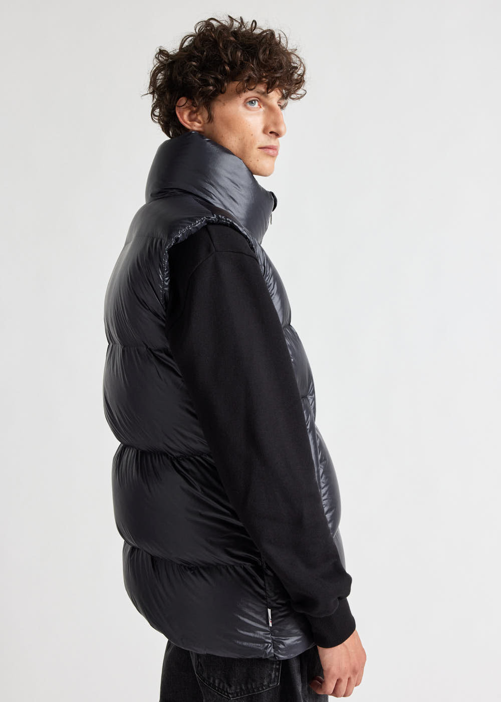 Doudoune sans-manche Barry en duvet naturel Black