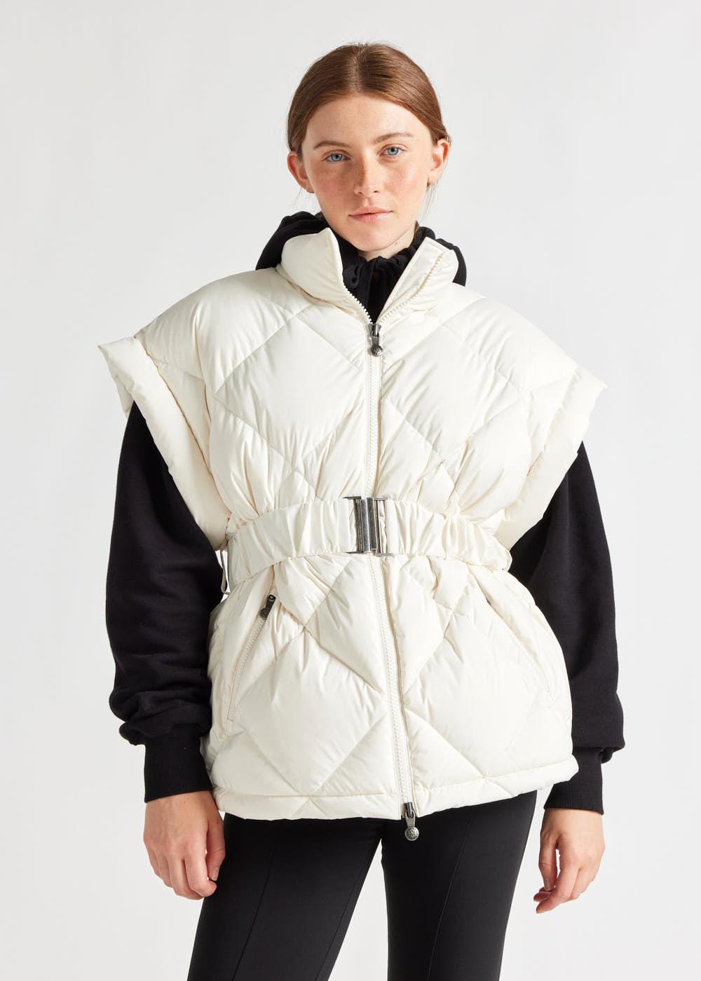 Doudoune sans manche femme Pyrenex Diana Milk