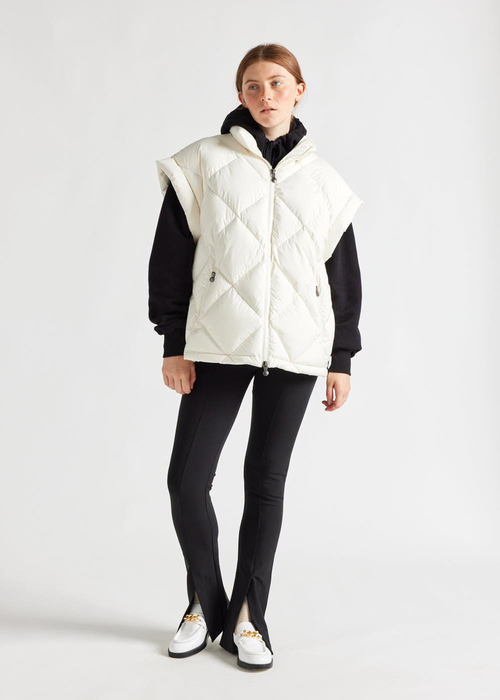 Doudoune sans manche femme Pyrenex Diana Milk