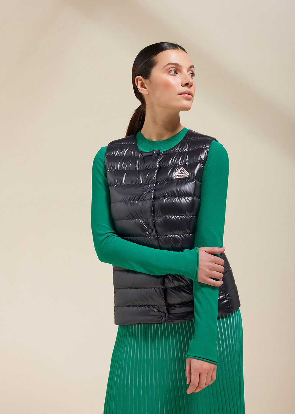 Doudoune sans manches Ilaria Deep ink