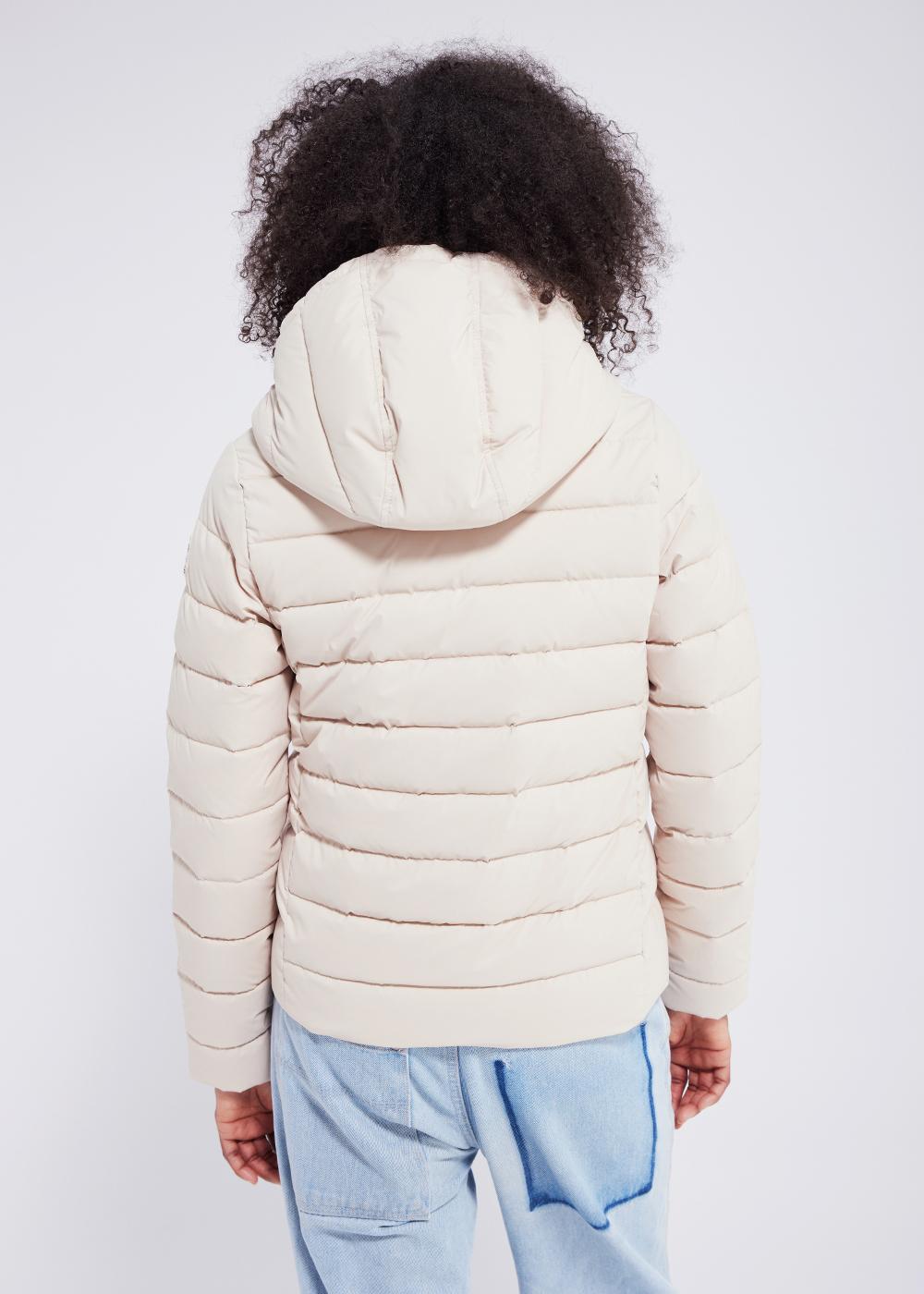 Doudoune femme Pyrenex Spoutnic à capuche amovible Brown rice