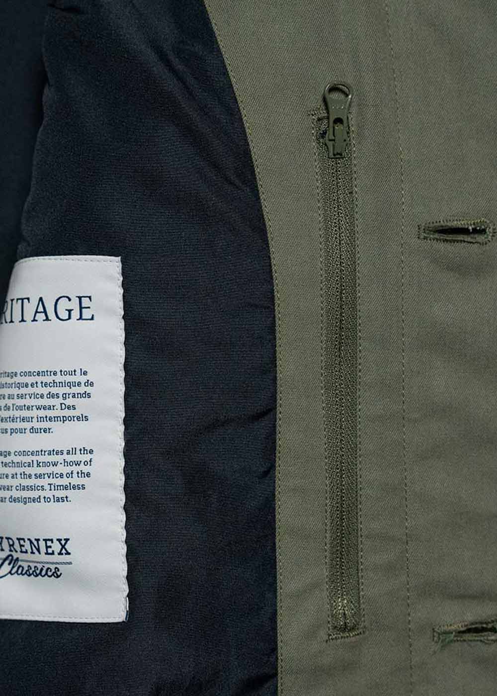 Veste légère homme Pyrenex Field khaki