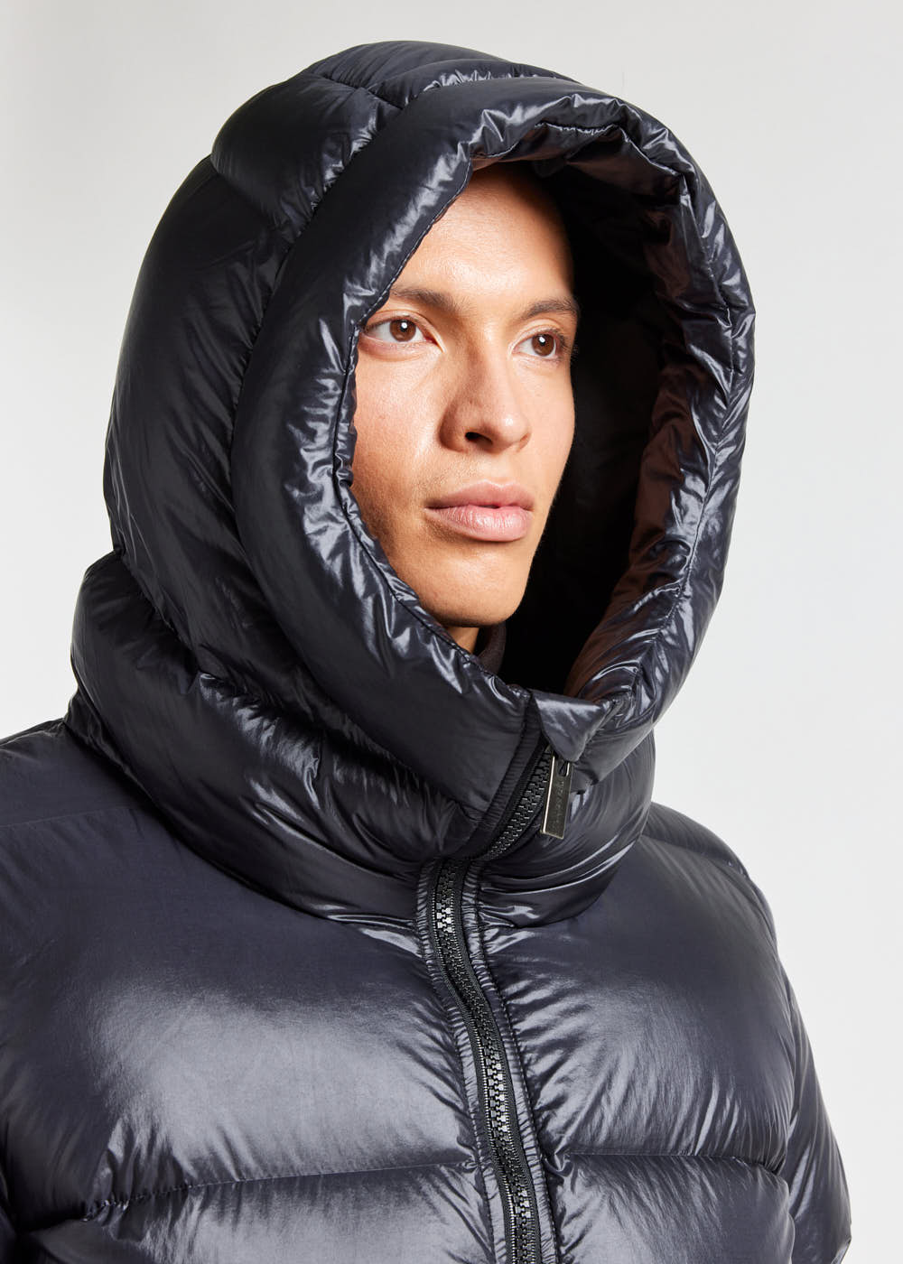 Doudoune homme en duvet naturel Pyrenex Barry Black