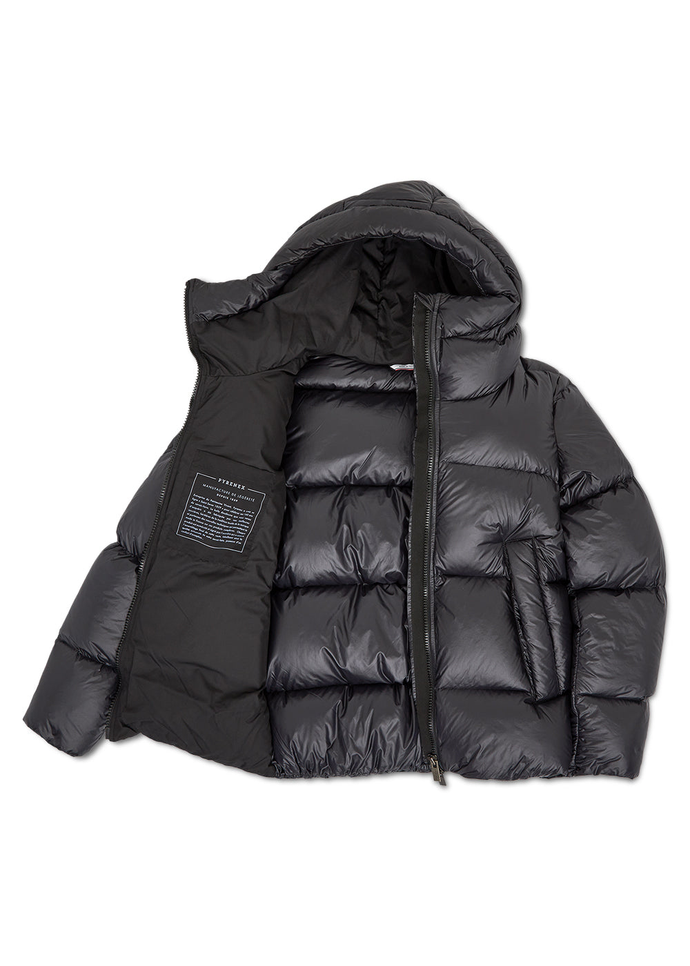 Doudoune homme en duvet naturel Pyrenex Barry Black