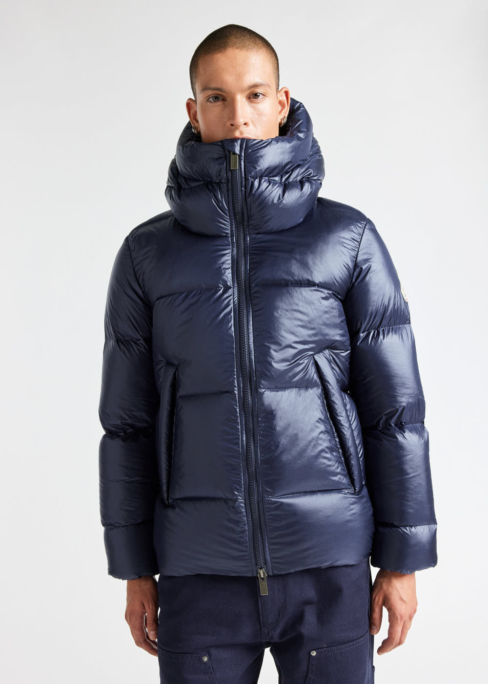 Doudoune homme en duvet naturel Pyrenex Barry Amiral