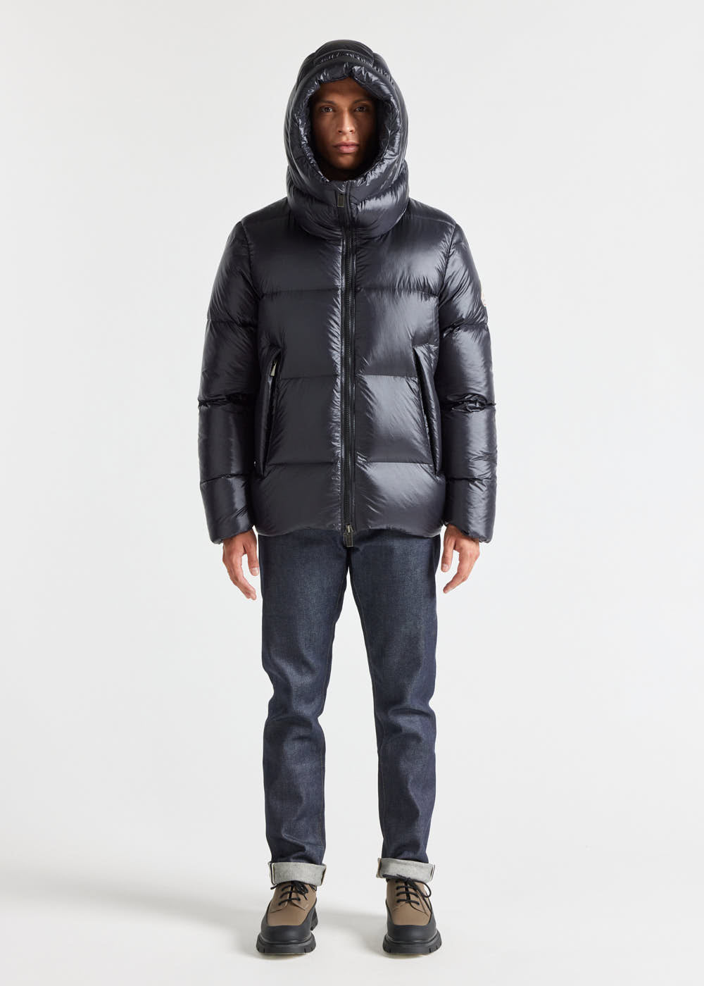 Doudoune homme en duvet naturel Pyrenex Barry Black