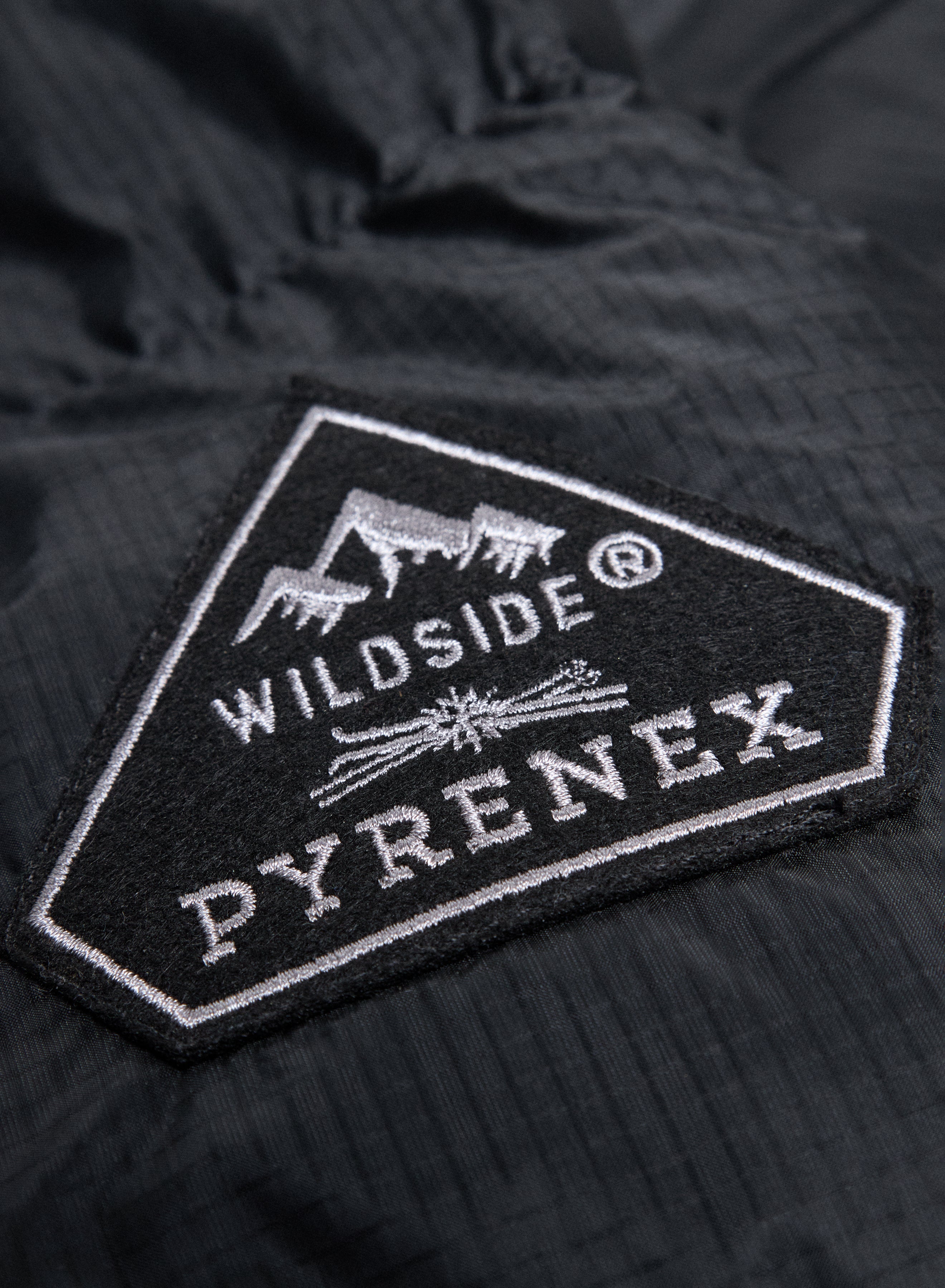 Doudoune unisexe Shift Hooded Ripstop Pyrenex x Wildside noire